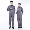 Mono de poliéster-algodón mono ropa de trabajo mono ropa de tripulación de astillero trabajador de reparación de automóviles ropa a prueba de polvo ropa de protección laboral