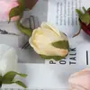 Pintura al Óleo Simulada Capullo de Rosa Accesorios Hechos a Mano DIY Material de Flor para Boda Flor Retro Pequeño Capullo de Flor Decoración de Pared Floral