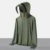 Ropa de Protección Solar para Hombres Sensación de Hielo Transpirable Ropa para Pesca al Aire Libre Suministro Exclusivo Transfronterizo Ropa de Protección Solar para Escena de Pesca de Mujeres Personalización
