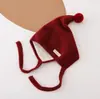 Gorro para Bebé, Gorro de Lana de Invierno, Lindo Estilo Coreano para Bebés y Niños Pequeños, Gorro de Punto Engrosado Cálido con Protección para las Orejas, Gorro a Prueba de Viento para Exteriores