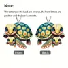 Colgantes para Coche Serie Tortuga de Productos Nuevos Transfronterizos, Decoraciones para Árbol de Navidad, Decoraciones Navideñas para el Hogar