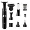 Manso11 Afeitadora Recortadora de Vello Corporal Facial para Barba de Hombre 11 en 1 Pantalla Digital Impermeable para Todo el Cuerpo Afeitadora Eléctrica