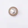 Botones de Perlas Cosidos a Mano Botones Metálicos para Abrigo de Lana Chaqueta Traje Formal Botones Botones Dorados