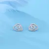 Moda Coreana Irregular Nuvem Diamante Pregos de Orelha Femininos Placa de Incenso para Mosquitos Pregos de Osso da Orelha Design Pequeno Joia de Orelha de Alta Qualidade