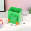 Porta lápices de madera creativo más vendido transfronterizo para niños, porta lápices de dibujos animados, papelería linda para niños, disponible para venta al por mayor