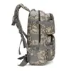 Mochila exterior con doble bolsa frontal para hombre y mujer, equipaje de viaje, viaje al aire libre, cómoda, expansión MOLLE, mochila de gran capacidad