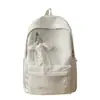 Mochila de Moda Nueva de Verano Estilo Ins Mochila de Nicho para Mujeres Estudiantes de Secundaria y Universidad Mochila Escolar Ligera de Gran Capacidad