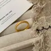 Anillo Básico de Plata de Ley S925 con Raya Vertical para Mujer, Anillo de Gama Alta con Diseño Simple Retro Coreano Ins de Nicho