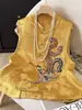 Nova Roupa Feminina Estilo Nacional Chinês Leve Luxo Bordado Pesado Colete 2026 Novo Estilo Étnico Retrô Colete Sem Mangas com Xale