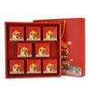 Caja de Cartón para Empaque de Tapa Superior e Inferior Procesada de Fábrica Caja de Empaque de Pastel de Luna Colorida Caja de Avión Plegable Exquisita Caja de Regalo