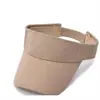 Chapéu com Viseira de Cor Lisa para Adultos, Chapéu de Sol de Verão com Proteção Solar, Boné de Basebol para Grupos de Viagem, Chapéu de Sol