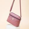Bolsa Saco Nova de Grande Capacidade para Primavera e Verão 2024 Nova Bolsa para Mães Feminina Moda Bordada Amor PU Tendência Bolsa Feminina