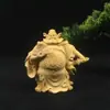 Abanico de Ciprés con Mango de Zhong Kui, Colgante Tallado en Madera Envejecida, Figura de Madera Maciza para la Riqueza y la Bendición, Adorno Artesanal