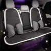 Cojín Fresco de Panal de Abeja para Asiento de Coche de Verano Cojín Transpirable para Asiento de Coche Cubierta Decorativa Creativa para Asiento de Coche con Estampado de Espiga y Flor