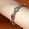 Pulseira Redonda Zircônia Dopamina, Fresca, Doce, Gentil, Versátil, Sofisticada, Elegante