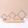 Promoción Caja Colgante de PE Transparente Caja de Regalo para Artículos Pequeños Caja de Empaque para Almacenamiento de Joyería Pulsera Collar En Stock
