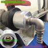 Accesorios para tanques de barril de aceite, accesorios para barril de tonelada, serie de conectores para barril de tonelada, codo para barril de tonelada, tee de acero inoxidable 6 minutos 1 pulgada