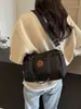 Bolso cruzado casual simple para mujer de importación, nuevo bolso de mano versátil para chica, bolso de hombro para ir al trabajo, elegante bolsa tote