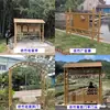 Construção Rural Novas Grades de Bambu para Separar Gramados, Grades de Proteção de Aço Inoxidável para Jardim Imitação, Painéis de Cerca de Bambu e Cercados com Padrões