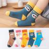 Calcetines Cortos para Estudiantes, Calcetines de Algodón, Calcetines de Piso con Dibujos Animados, Calcetines de Media Pantorrilla para Niños de Otoño e Invierno Zhuji, Calcetines para Niños Pequeños
