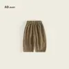Pantalones Casuales de Pana para Niñas, Estilo Coreano, Cómodos, Amigables con la Piel, de Moda, Populares, Novedad Otoño 2025