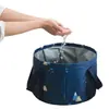 Cubo Plegable Cubeta Plegable Portátil de Viaje Bolsa para Pediluvio Tanque de Agua Cubeta para Lavado de Autos Hogareña de Gran Capacidad Cubeta de Almacenamiento de Agua Cubeta Vacía