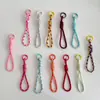 Cordón para Teléfono Dopamina Llavero de Cámara Colorido Correa de Muñeca Antiperdida Cuerda para Bolsa de Botella de Agua Cordón Corto Tejido para Teléfono