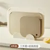 Tábua de Corte Doméstica Bonita Simples Dupla Face Tábua de Corte para Complemento Alimentar de Bebê Tábua de Corte à Prova de Mofo e Antibacteriana Tábua de Corte para Legumes e Frutas