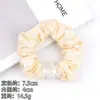 Goma para el Cabello de Cristal Estilo Coreano para Mujer, Diadema de Color Sólido Imitación Seda de Alta Gama, Goma para Cola de Caballo Baja Estilo Perezoso