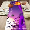 Camino de Mesa Nuevo Más Vendido en Amazon Transfronterizo, Mantel de Halloween de Gama Alta, Bandera Decorativa de Mesa para Día de Muertos, Hecho a Medida