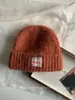 Nuevo Sombrero de Lana Grueso y Cálido Estilo Coreano para Mujer Otoño e Invierno, Versátil Protección para Orejas, Pequeño Sombrero de Punto que Muestra la Cara, Gorro Baotou, Gorro para el Frío