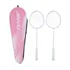 Raquetas de Bádminton Transfronterizas del Sudeste Asiático Personalizables en Lotes Pequeños, Raquetas de Entrenamiento de Alta Elasticidad y Durabilidad, Prototipado Rápido, Venta al por Mayor de Doble Raqueta