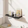 Estante de Pared Oculto de Una Sola Línea Estantería para Libros Colgante de Pared para Sala de Estar Estante Colgante de Pared para Dormitorio