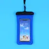 Bolsa Impermeable para Teléfono Móvil con Pantalla Táctil, Bolsa Auto-sellante para Nadar, Funda Impermeable Transparente para Teléfono para Buceo en la Costa, Fotografía y Rafting