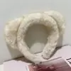 Faixa de Cabelo de Pelúcia Grossa da Moda para Mulheres, Faixa Elegante Versátil de Aba Larga para Passeios de Outono e Inverno, Grampo de Cabelo Ornamento de Cabelo