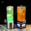 Barril de cerveza iluminado para bares, dispensador comercial de jugos, barril de cerveza de 3L, dispensador de cola, barril popular de cerveza de barril con grifo