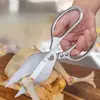 Tesoura para cortar ossos de cozinha para uso doméstico, espessada e economiza esforço, prática, forte e afiada, utensílios de cozinha, criativa e simples