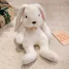 Muñeco de Conejo de Peluche Suave Lindo Orejas Largas Bufanda Suéter Conejito Muñeca Infantil