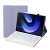 Adecuado para 2025 Lenovo Zhaoyang K10C 10.1 pulgadas Funda Protectora con Teclado Bluetooth Tablet Inalámbrico Táctil Retroiluminado