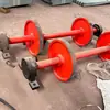 Rodillos de Tensión Anti-Desviación para Banda Transportadora, Dispositivo de Corrección de Desviación Tipo Rodillo Vertical, Fácil de Instalar y Duradero