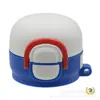 Acessórios para Tampa de Copo Térmico Infantil, Tampa de Copo de Uso Duplo, Tampa com Canudo para Copo de Água, Tampa de Copo Pop-Up