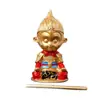 Ornamento de Mesa Macaco Rei Sun Wukong Decoração de Carro Decorações para Escritório Sala de Estar