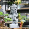 Decoración de Sala de Té con Flores para Jardinería Estilo Chino, Adorno para Acuario Sakyamuni, Figura de Buda para Entrada del Hogar