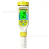 Probador de Calidad del Agua Recargable Siete en Uno Medidor de pH Conductividad TDS/EC Salinidad Agua Rica en Hidrógeno H2 Pluma Detector de Hidrógeno