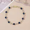 European and American cross-border dopamine-colored zircon bracelet, light luxury high-end feel, fashionable and stylish insert bracelet, versatile accessory