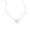 AliExpress moda feminina simples colar de pérolas colar de aço inoxidável joias transfronteiriças atacado