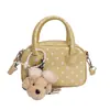 Bolso Lindo de Lunares 2026 Primavera/Verano Nuevo Moderno Casual Bolso de Hombro Simple y Único Moderno Bolso Cruzado