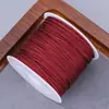 Balde pequeno A-line Acessórios de joias DIY, pulseira de cordão trançado colorido feita à mão, material de cordão semiacabado para tecelagem de nó chinês