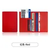 Portapasaporte de cuero PU con múltiples ranuras para tarjetas, funda de pasaporte de cuero, nuevo modelo para TikTok transfronterizo, en stock