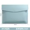 Bolsa Carpeta para Archivos de Cuero Contrato Factura Bolsa para Archivos Suministros de Oficina Escolares Regalo para Amigos Bolsa de Almacenamiento A4 Fábrica